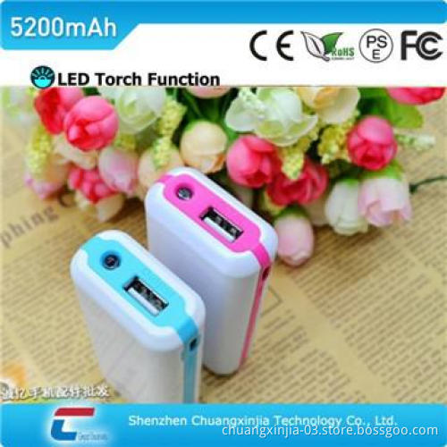 Emergency cell phone battery charger for Iphone with Rohs certificate